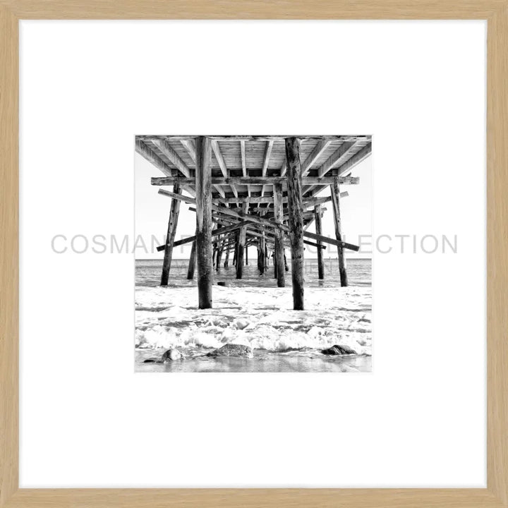 Fotografie Kalifornien Malibu ’Pier’ K85O - 43x43cm