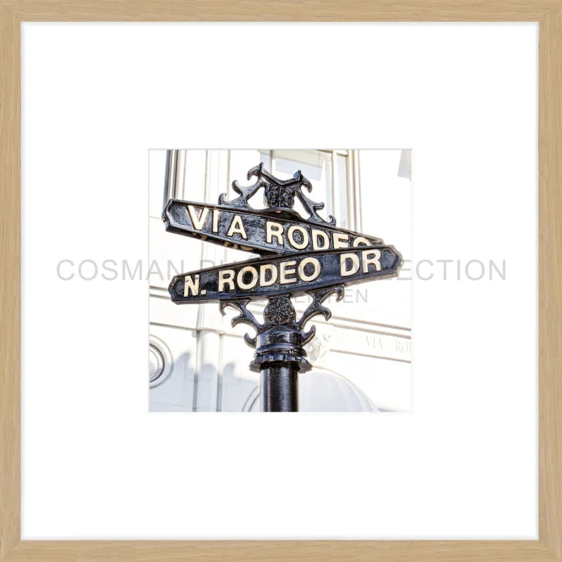 Fotografie Kalifornien ’Rodeo Drive’ HW04O - 43x43cm