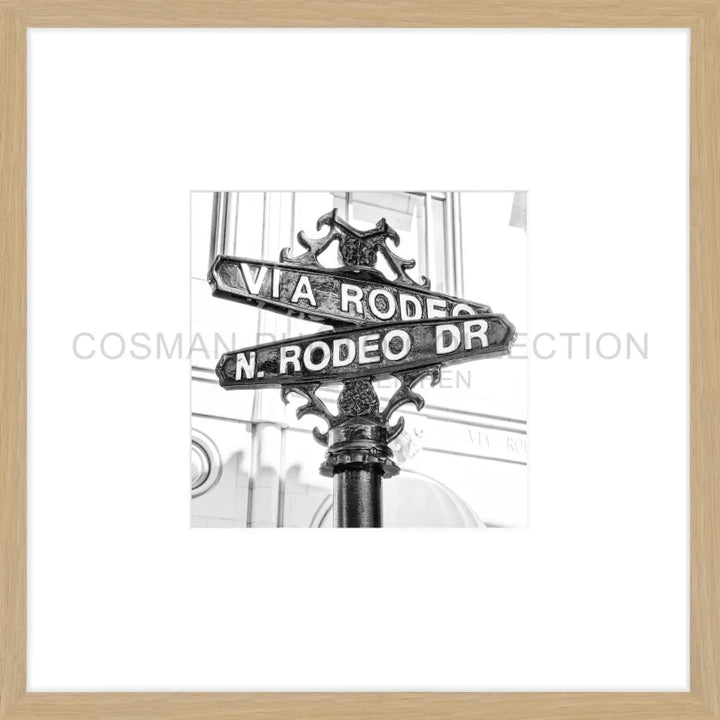 Fotografie Kalifornien ’Rodeo Drive’ HW04O - 43x43cm