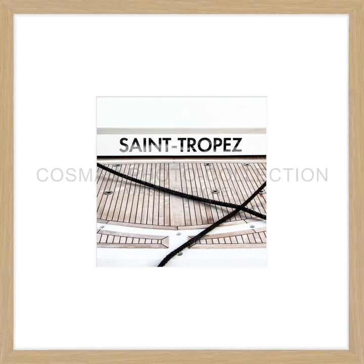 Poster ’Boot’ Saint Tropez ST09OB - 43x43cm