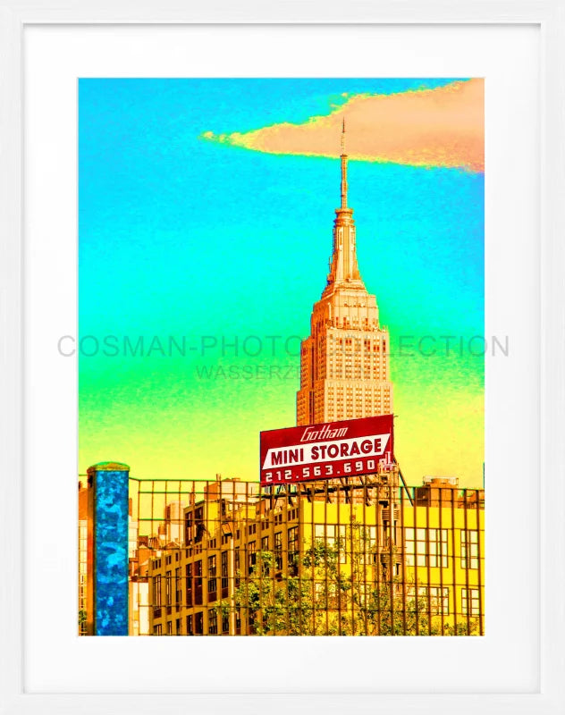 Poster ’Color Edition’ New York NY117 - Weiss 1.5cm / S