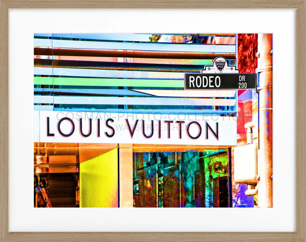 Poster ’Color Edition’ Kalifornien Beverly Hills HW03