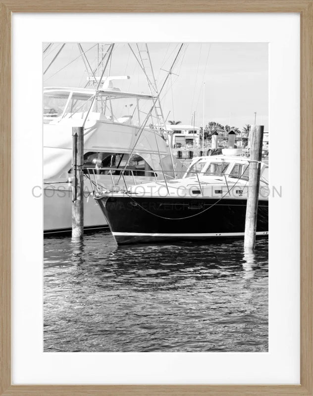 Poster Florida Key West ’Boat’ FL19 - Eiche Furnier