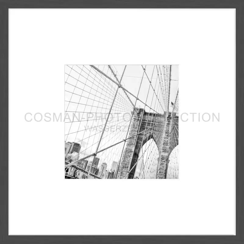 Poster ’Brooklyn Bridge’ New York NY102OB - 43x43cm