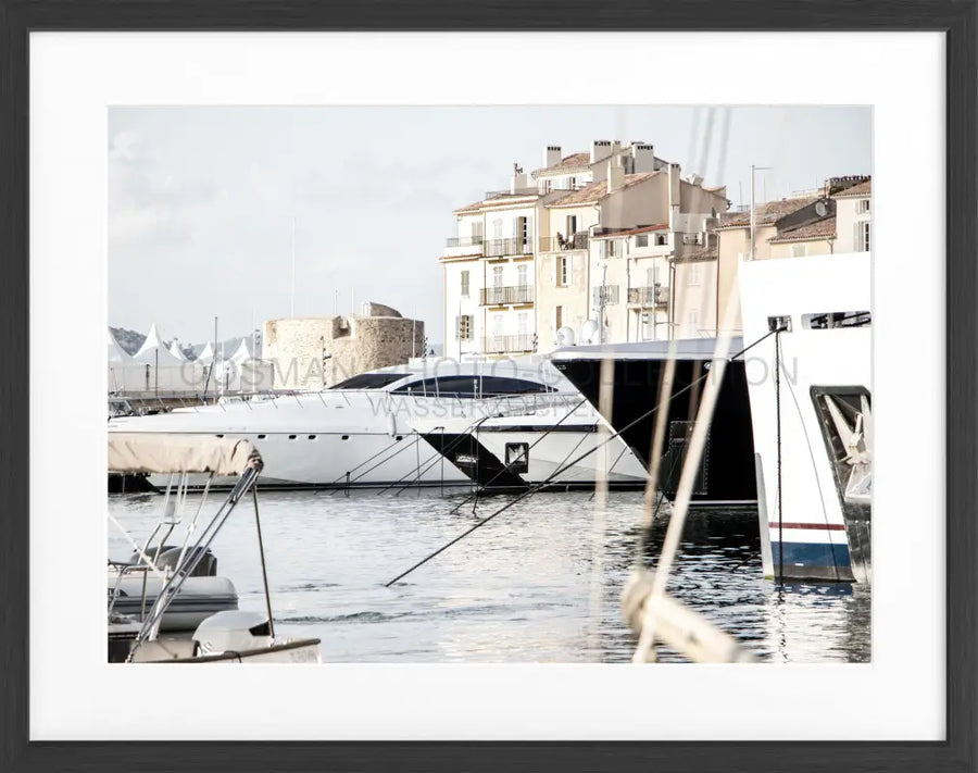 Poster Saint Tropez ST01 - Schwarz matt 1.5cm / S (31cm x