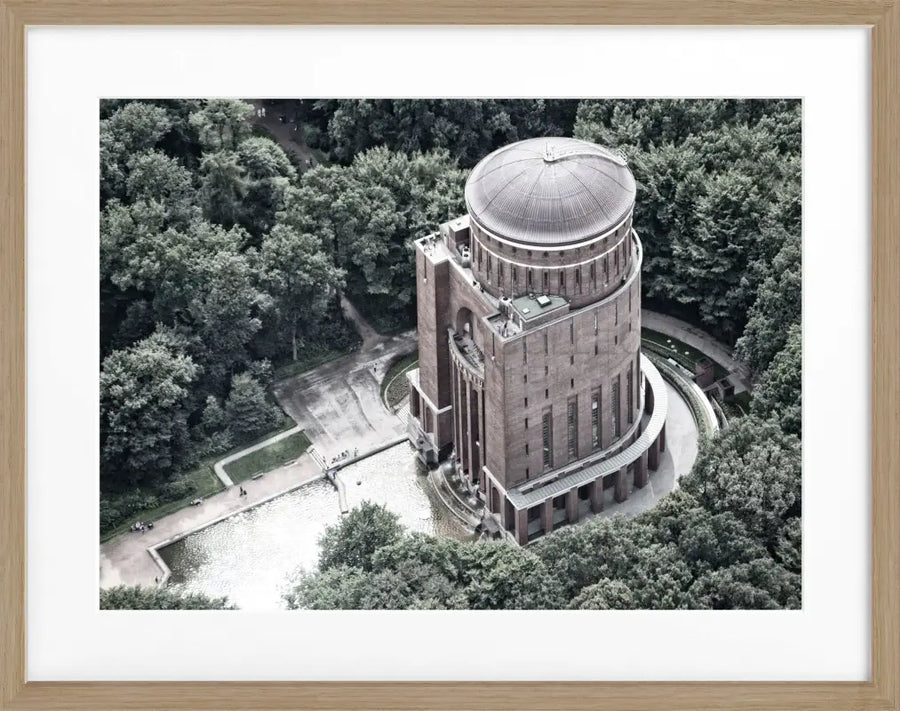 Poster Hamburg ’Planetarium’ HH14 - Eiche Furnier 1.5cm