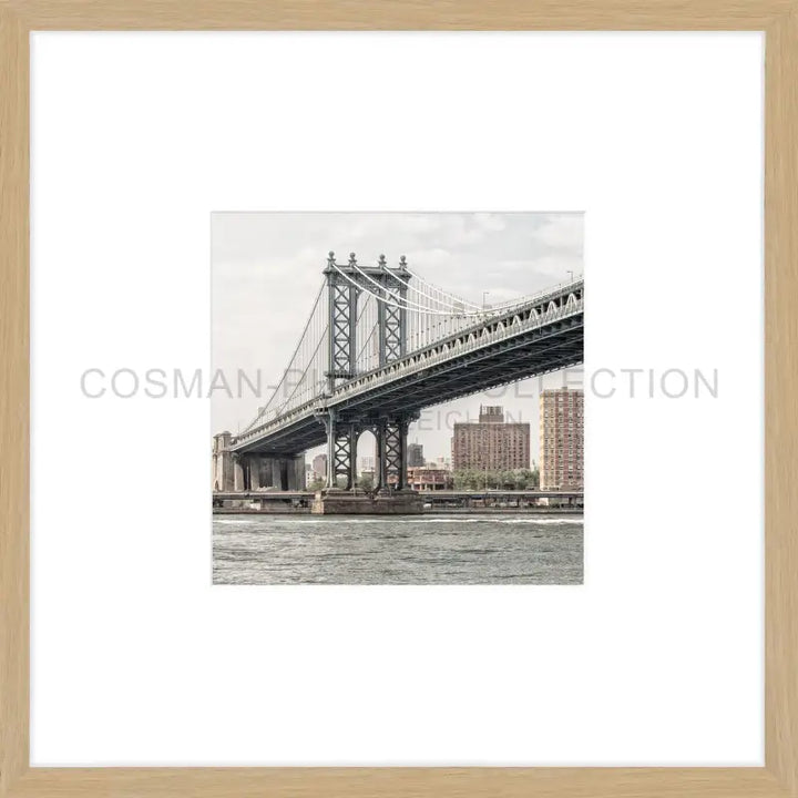 Poster ’Manhattan Bridge’ New York NY104OB - 43x43cm