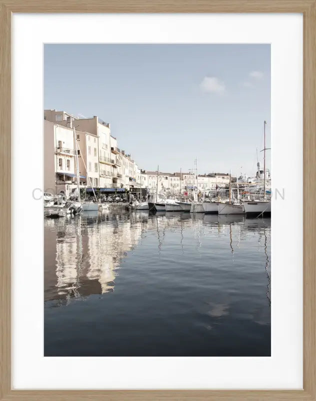 Poster Saint Tropez ST17 - Eiche Furnier 1.5cm / S (25cm x