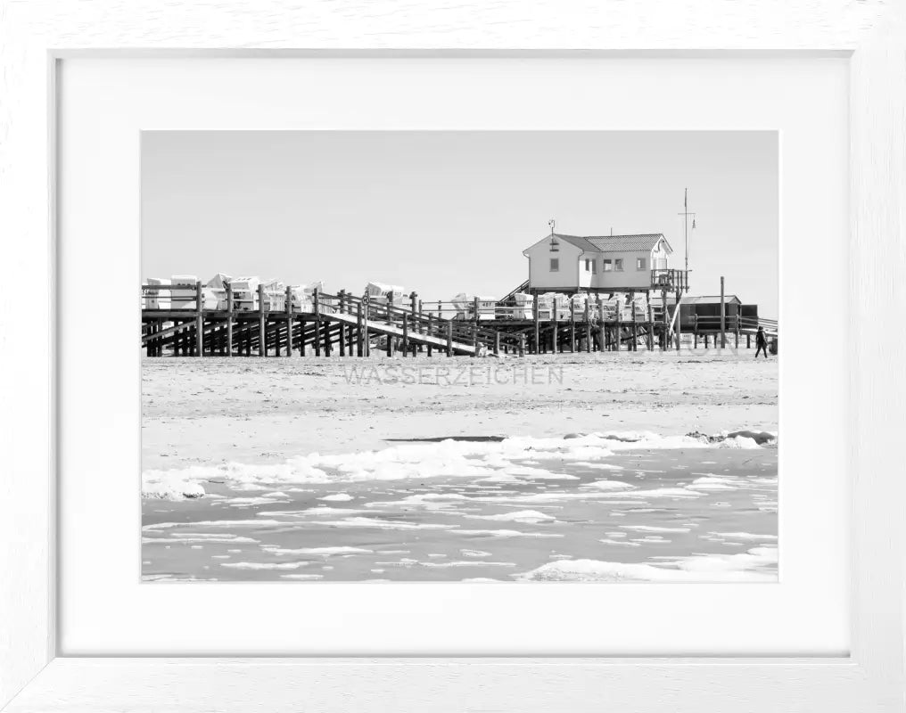 Fotografie Sankt Peter Ording ’Beach’ SPO01 - Weiss 3cm