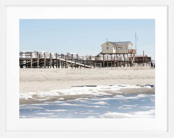 Fotografie Sankt Peter Ording ’Beach’ SPO01 - Weiss