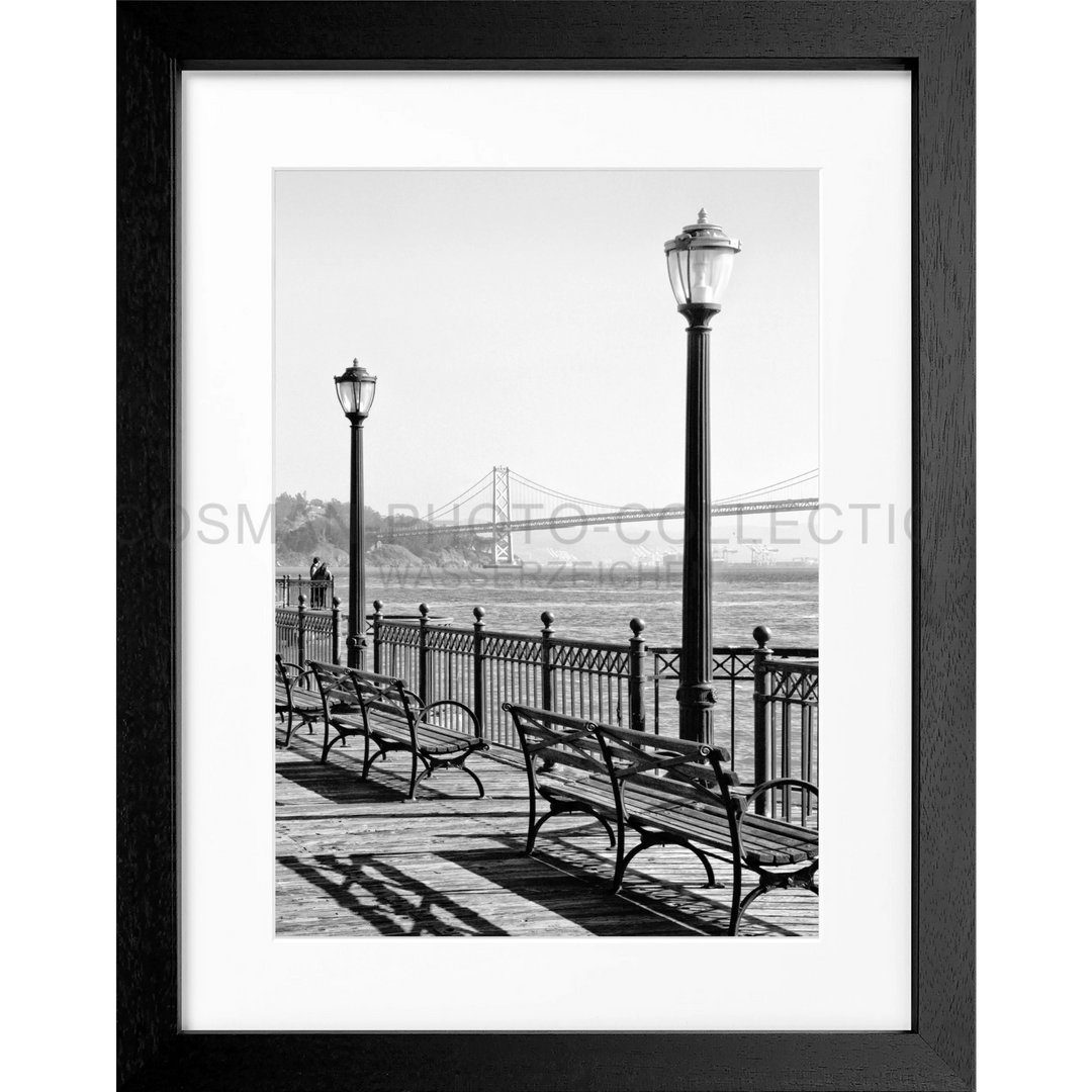 Poster San Francisco SF31 - Schwarz 3cm / Motiv: