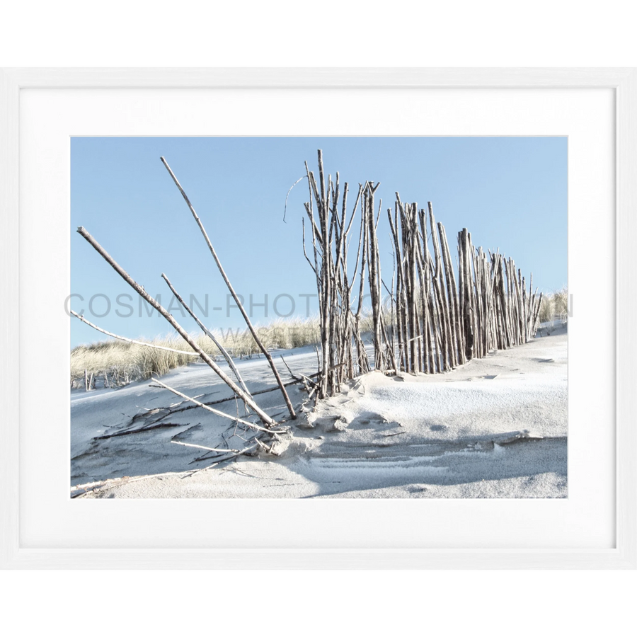 Poster ’Beach’ Sylt SY70 - Weiss 1.5cm / S (25cm x