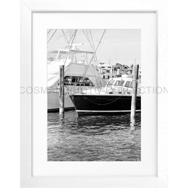 Poster Florida Key West ’Boat’ FL19 - Weiss 3cm / S