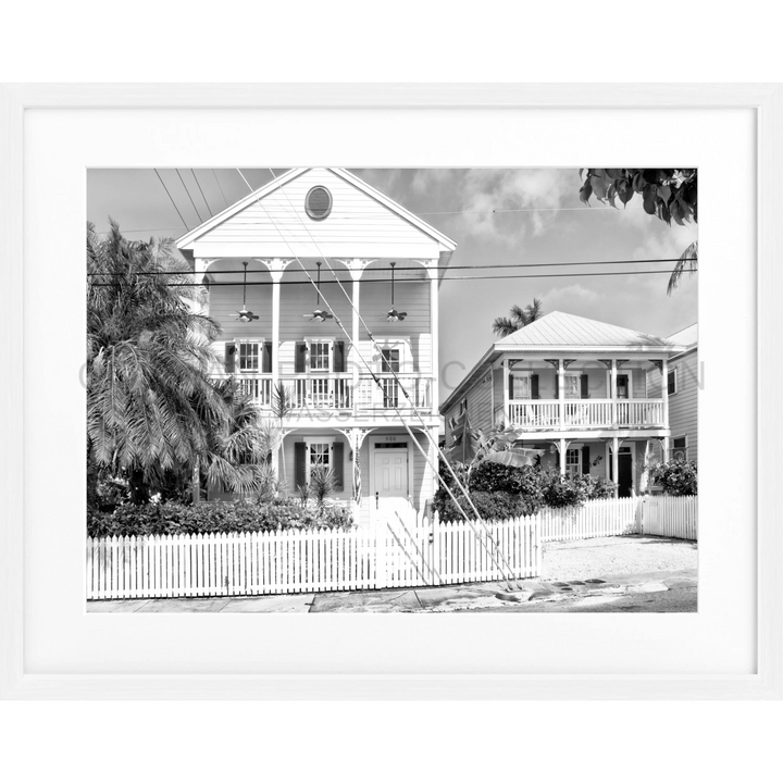 Poster Florida Key West FL14 - Weiss 1.5cm / S (31cm x