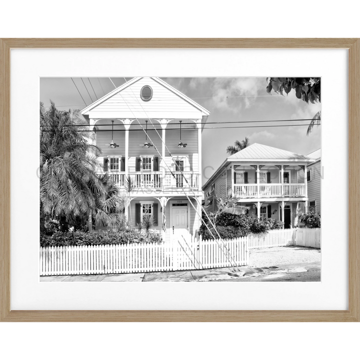 Poster Florida Key West FL14 - Eiche Furnier 1.5cm / S