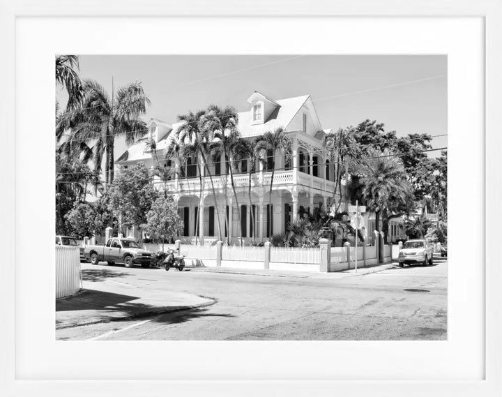 Poster Florida Key West FL38 - Weiss 1.5cm / Motiv: