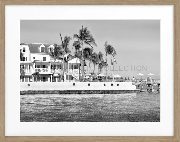 Poster Florida Key West FL42A - Eiche Furnier 1.5cm / S