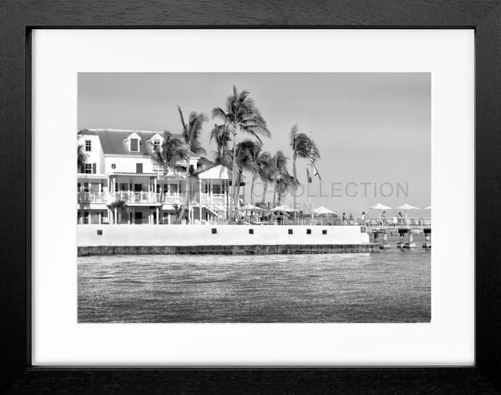 Poster Florida Key West FL42A - Schwarz 3cm / S (31cm x