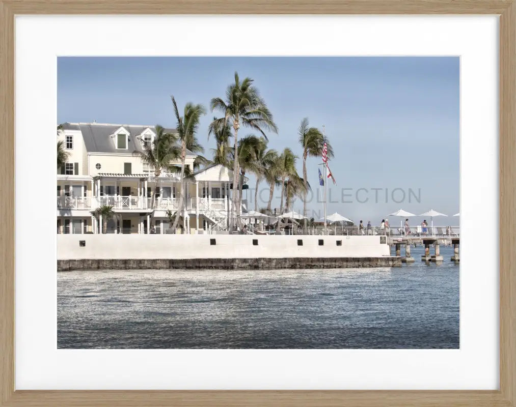 Poster Florida Key West FL42A - Eiche Furnier 1.5cm / S