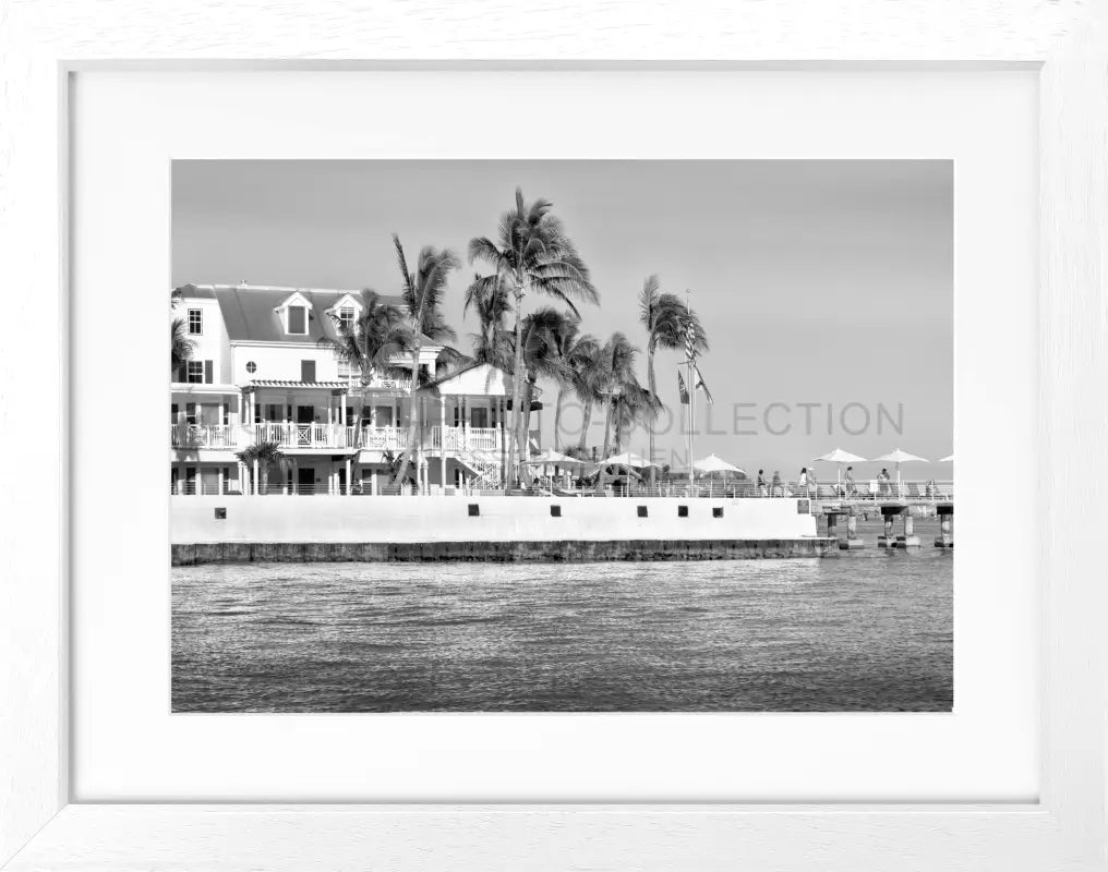 Poster Florida Key West FL42A - Weiss 3cm / S (31cm x 25cm)