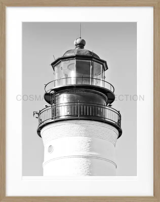 Poster Florida Key West ’Lighthouse’ FL36 - Eiche