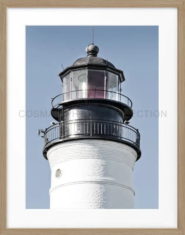 Poster Florida Key West ’Lighthouse’ FL36 - Eiche