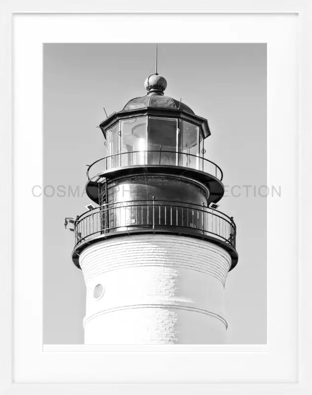 Poster Florida Key West ’Lighthouse’ FL36 - Weiss 1.5cm