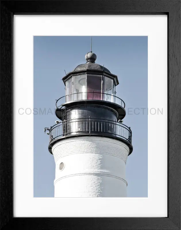 Poster Florida Key West ’Lighthouse’ FL36 - Schwarz 3cm