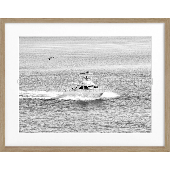 Poster Florida Keys ’Boat’ FL03 - Eiche Furnier 1.5cm