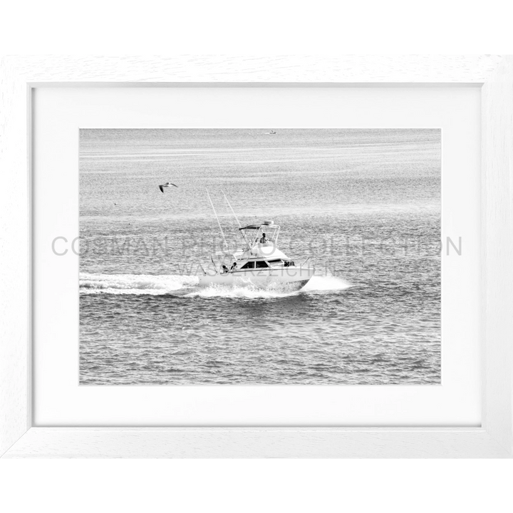 Poster Florida Keys ’Boat’ FL03 - Weiss 3cm / S (31cm x