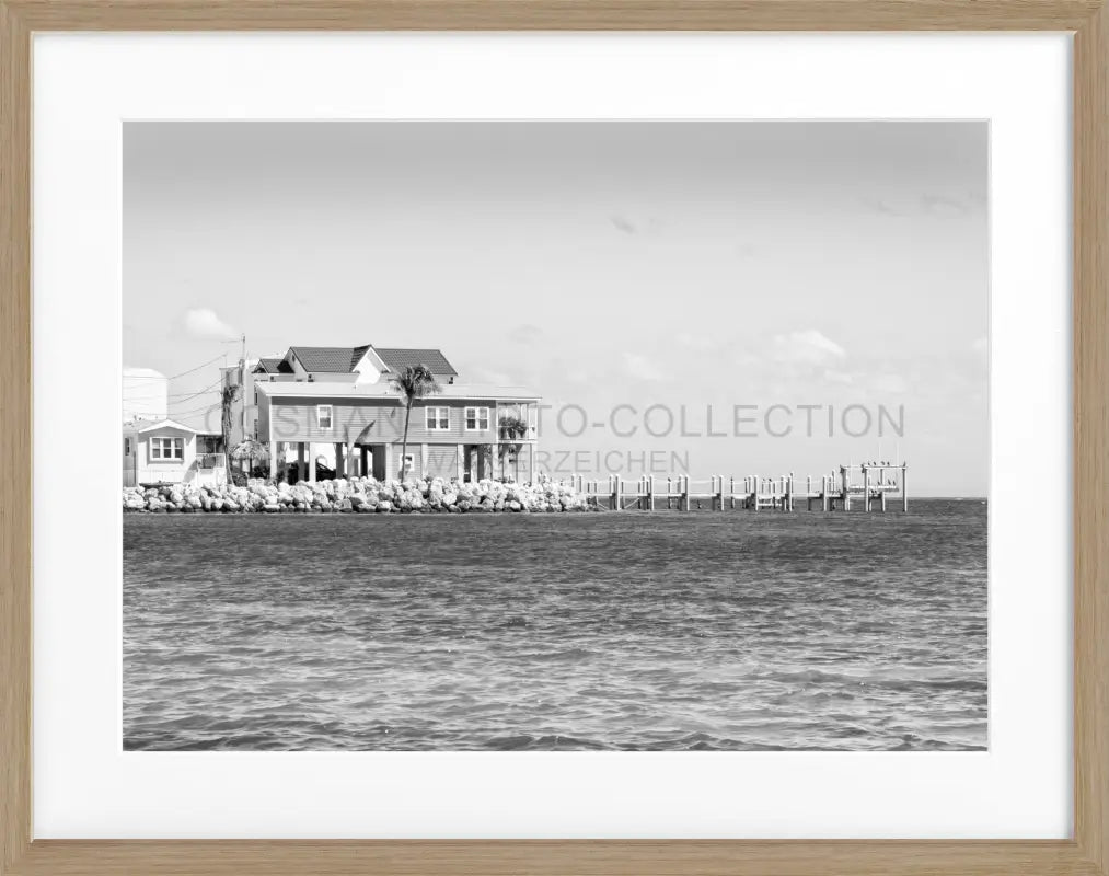 Poster Florida Keys FL13 - Eiche Furnier 1.5cm / S (31cm x