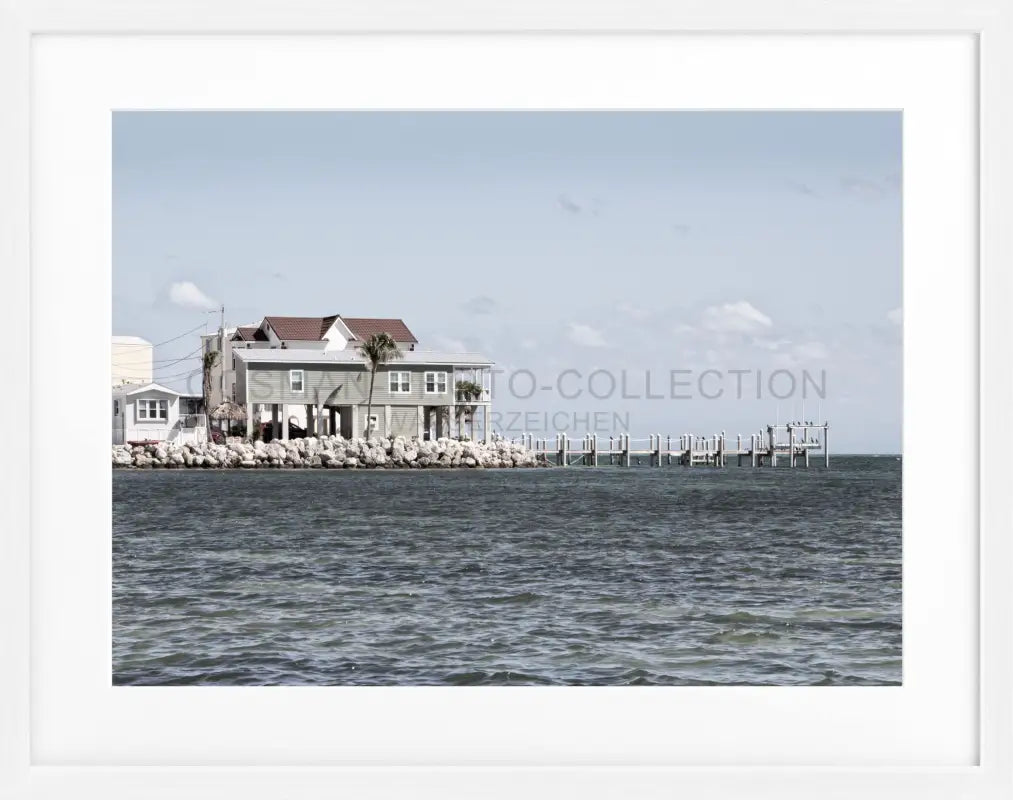 Poster Florida Keys FL13 - Weiss 1.5cm / S (31cm x 25cm)