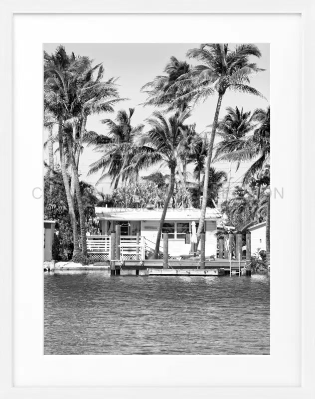 Poster Florida Keys FL18 - Weiss 1.5cm / S (25cm x 31cm)