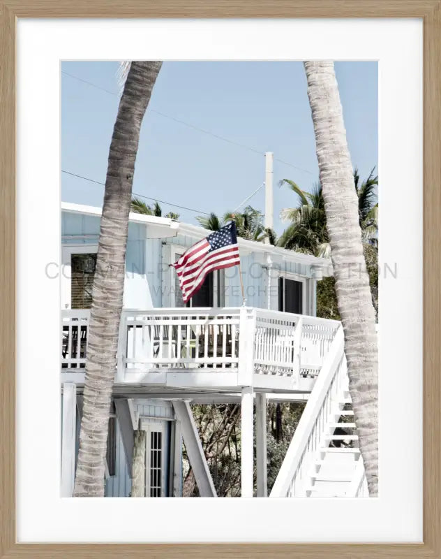 Poster Florida Keys FL20 - Eiche Furnier 1.5cm / S (25cm x