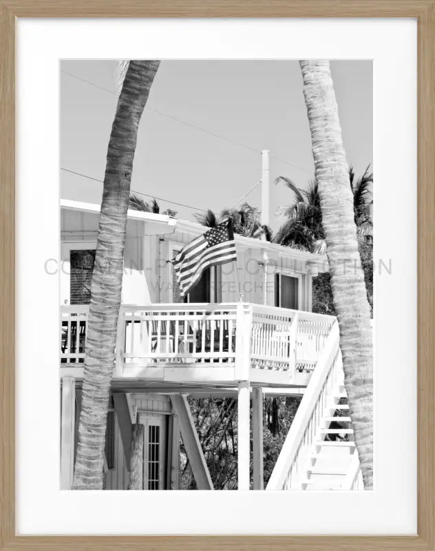 Poster Florida Keys FL20 - Eiche Furnier 1.5cm / S (25cm x