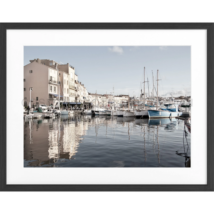 Poster Saint Tropez ST05 - Schwarz matt 1.5cm / S (31cm x