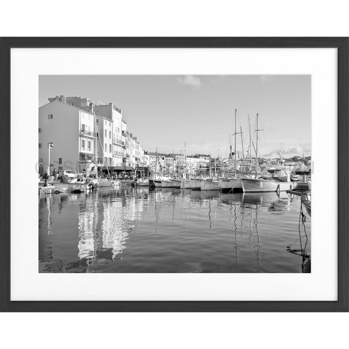 Poster Saint Tropez ST05 - Schwarz matt 1.5cm / S (31cm x