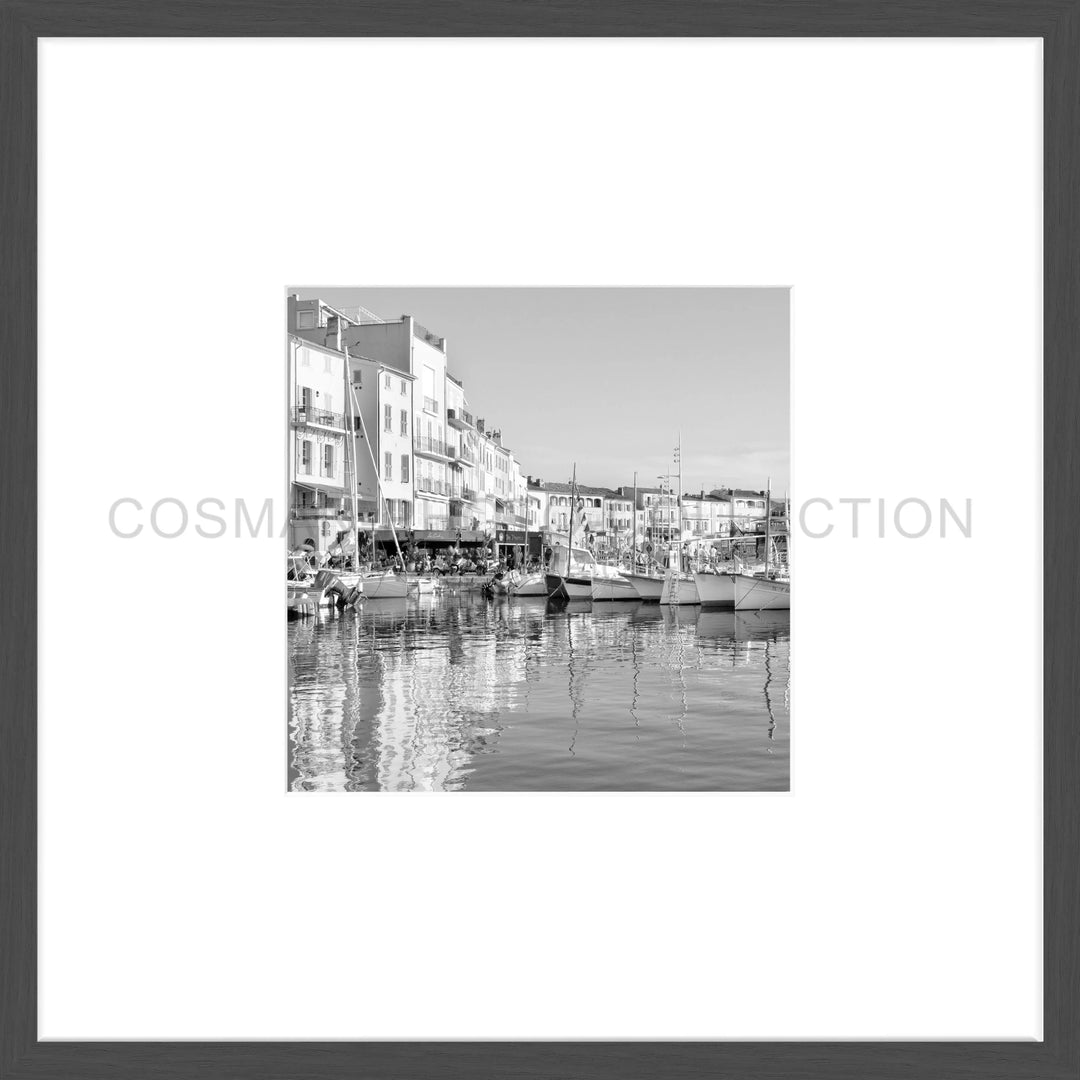 Poster ’Hafen’ Saint Tropez ST05OB - 43x43cm