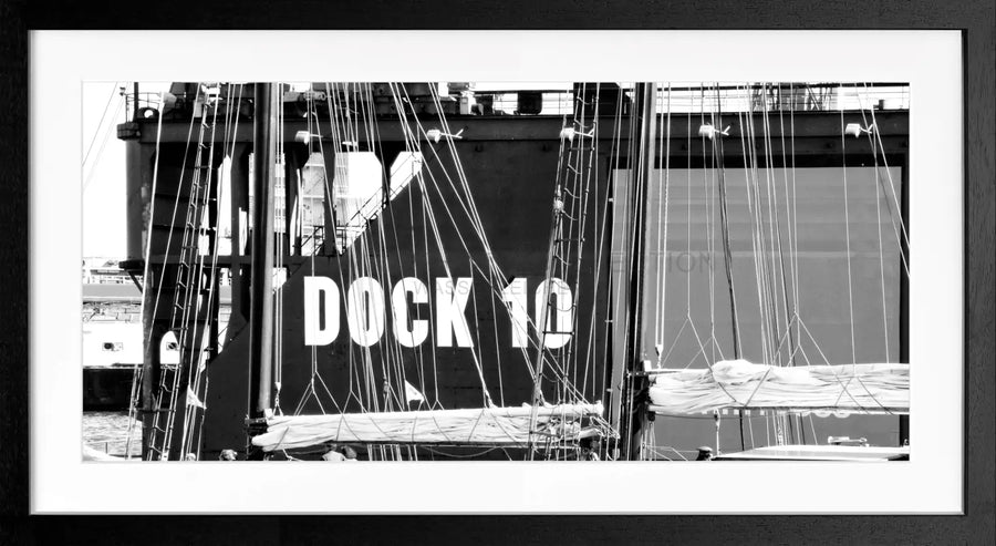 Poster Hamburg Hafen ’Dock 10’ HH41