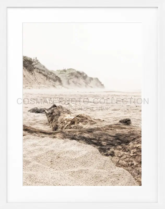 Poster Hamptons Long Island ’Beach’ HM17 - Weiss 1.5cm