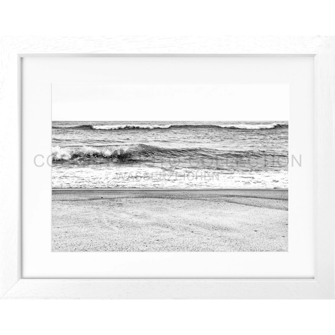 Poster Hamptons Long Island ’Ocean’ HM21 - Weiss 3cm