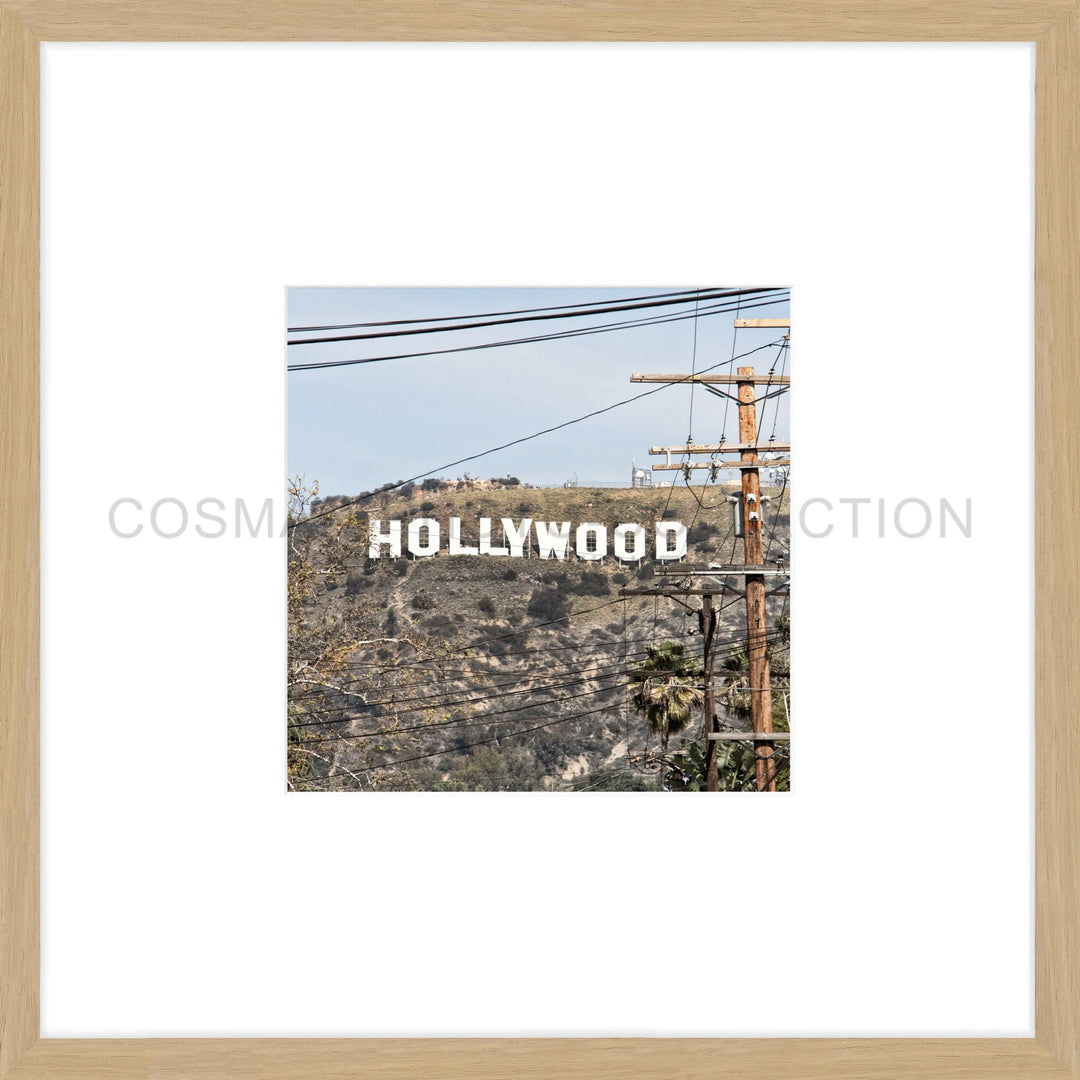 Fotografie Hollywood ’Sign’ HW11O - 43x43cm