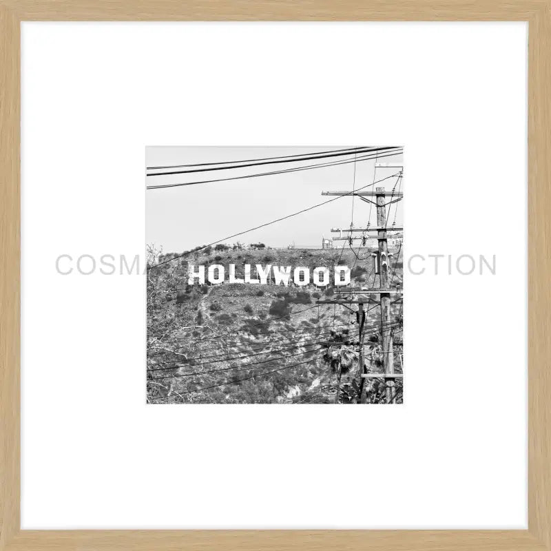 Fotografie Hollywood ’Sign’ HW11O - 43x43cm