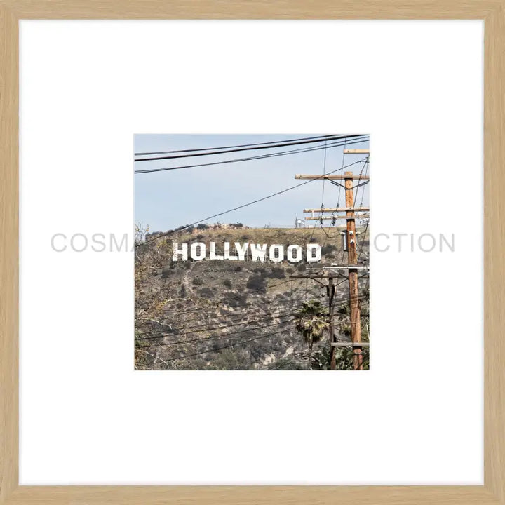 Fotografie Hollywood ’Sign’ HW11O - 43x43cm