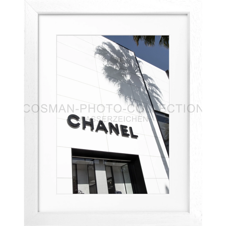 Poster Kalifornien Beverly Hills ’CHANEL’ HW05 - Weiss