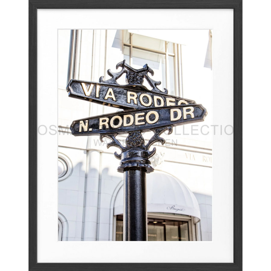 Poster Kalifornien Beverly Hills ’Rodeo Drive’ HW04