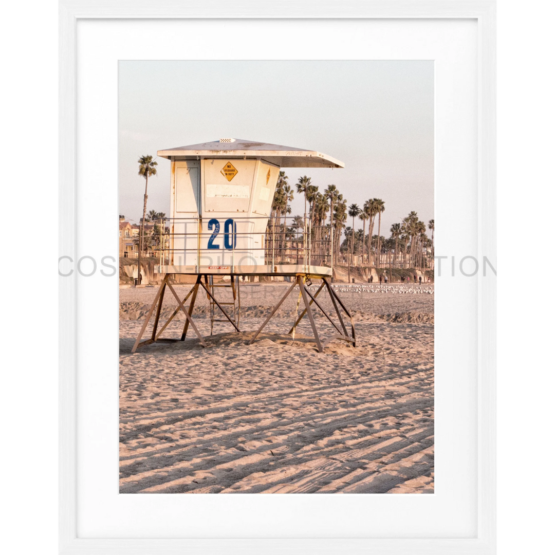 Poster Kalifornien Huntington Beach ’Lifeguard’ K155A