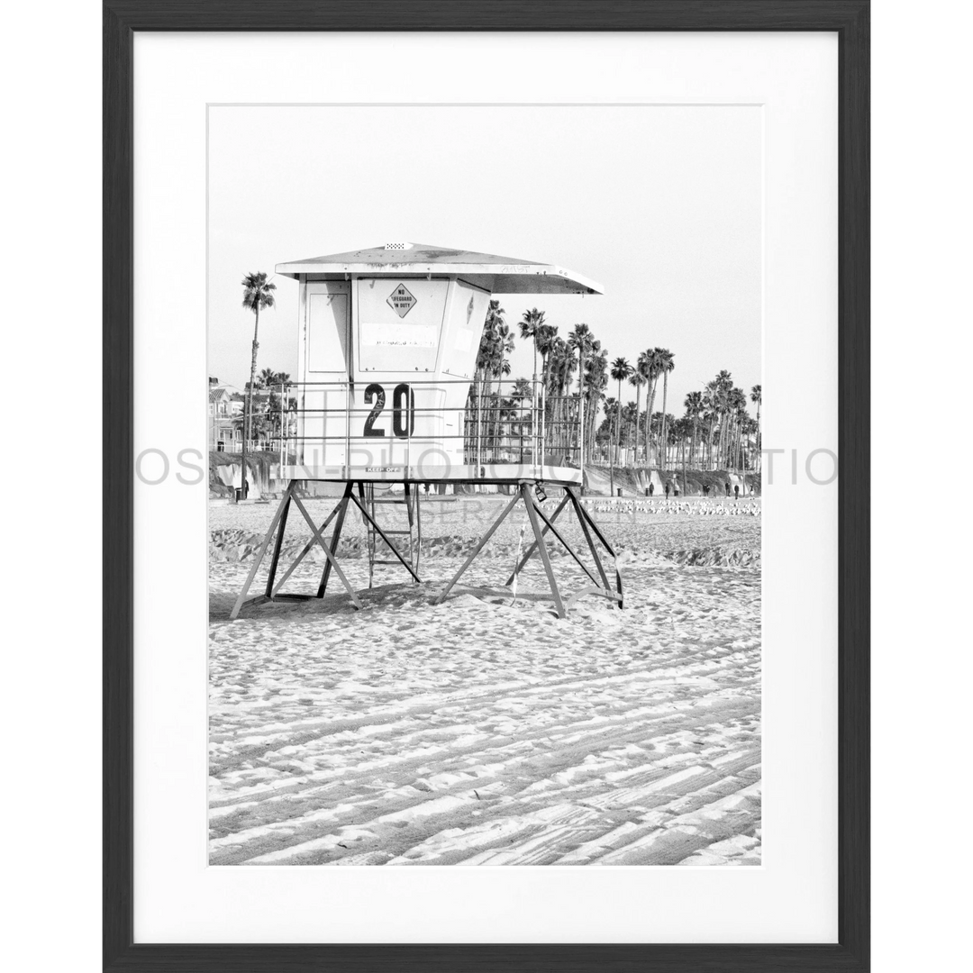 Poster Kalifornien Huntington Beach ’Lifeguard’ K155A