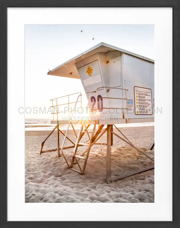 Poster Kalifornien Huntington Beach ’Lifeguard’ K156