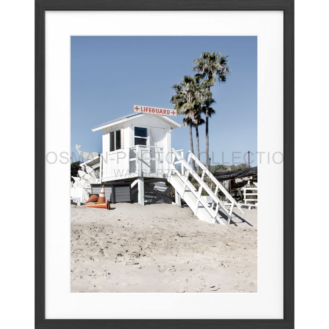 Poster Kalifornien Malibu ’Beach Lifeguard’ K73